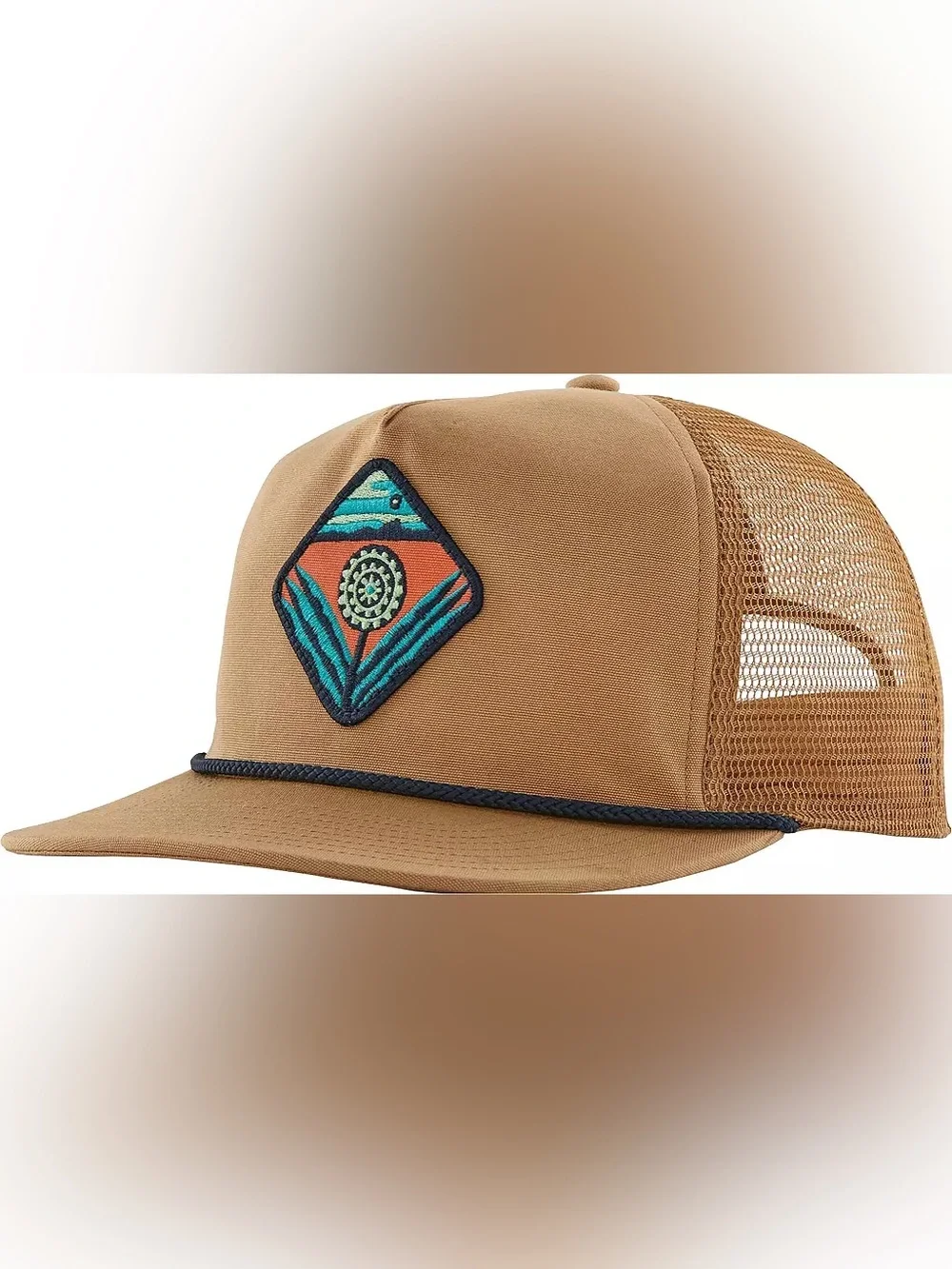 Patagonia Men's Airfarer Cap in Seedlands Grayling Brown